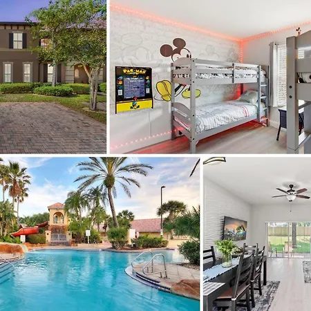 Newly Remodeled 4Bd/4Ba Townhouse-Regal Palms Resort Near Disney